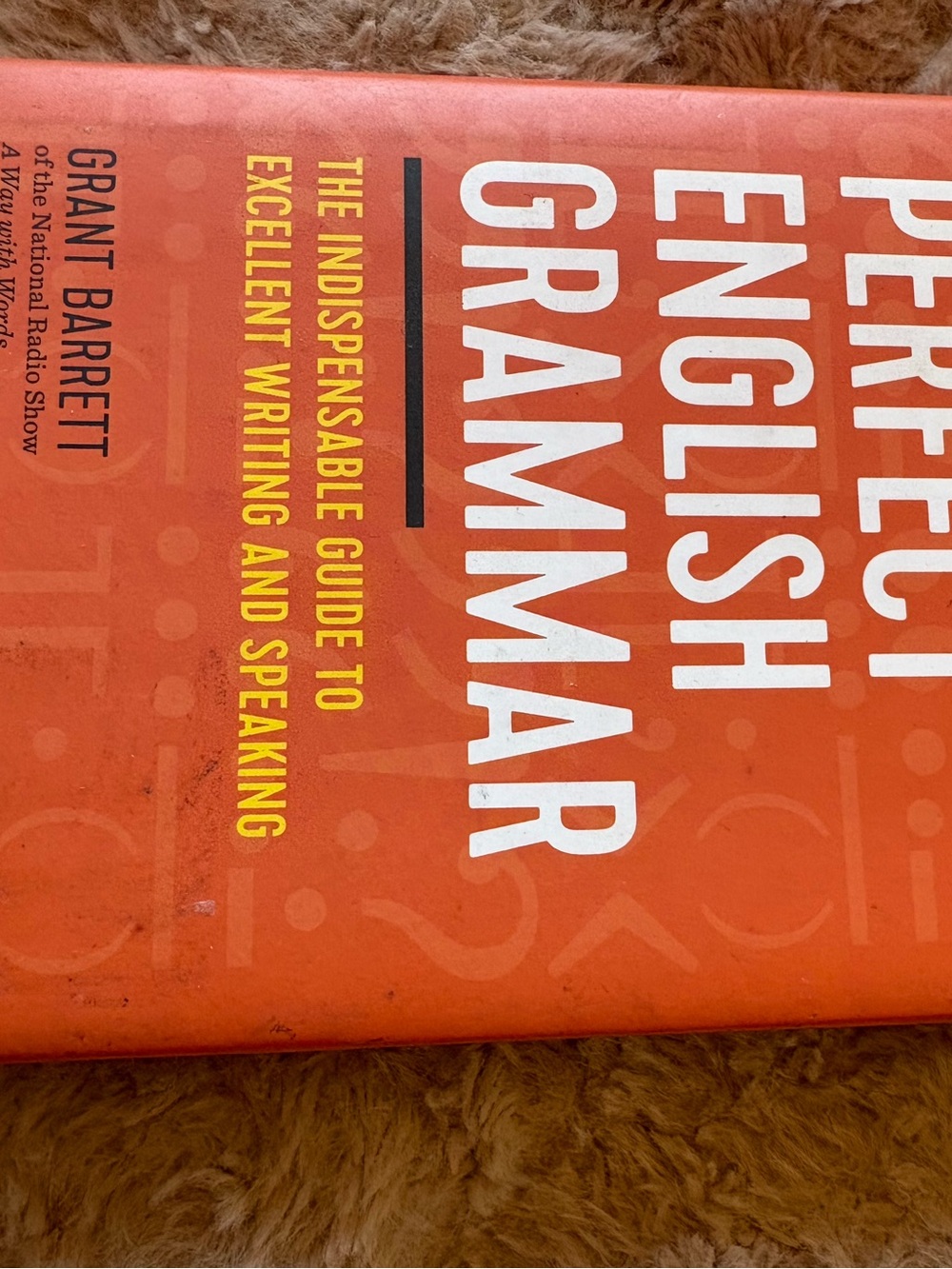 Perfect English Grammar by - Orange Cover